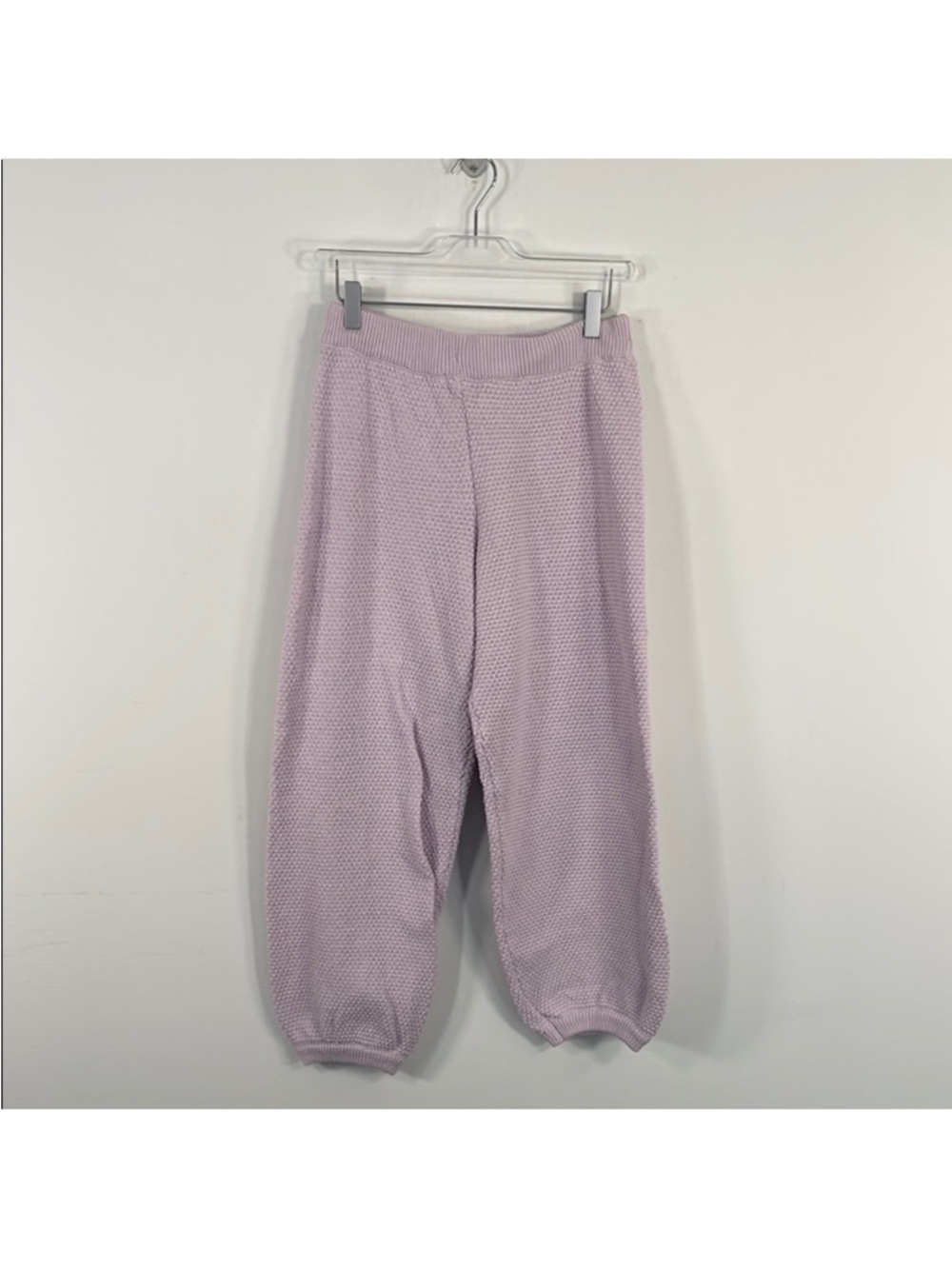 Free People beach Lavender barrel Knit Pants